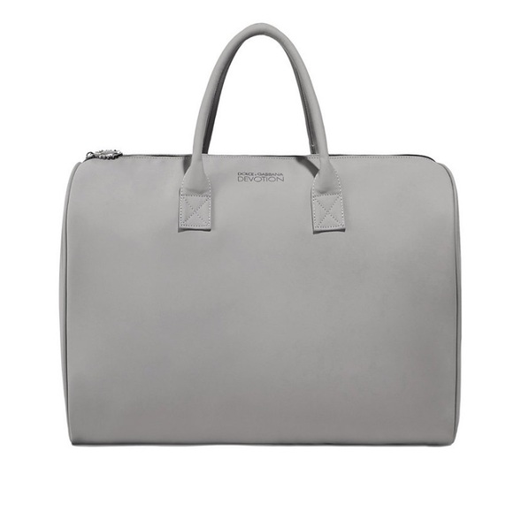 Dolce & Gabbana | Bags | Dolce Gabbana Gray Devotion Duffel Bag